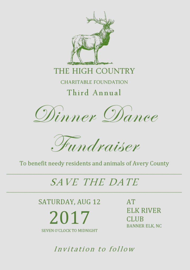 HCCF 3rd Annual Dinner Dance Fundraiser